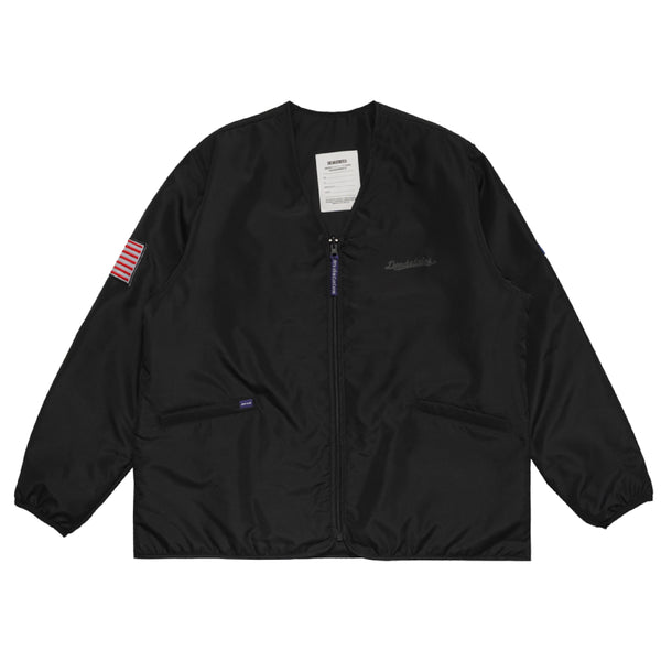 Web Quilted Liner Jacket - Black