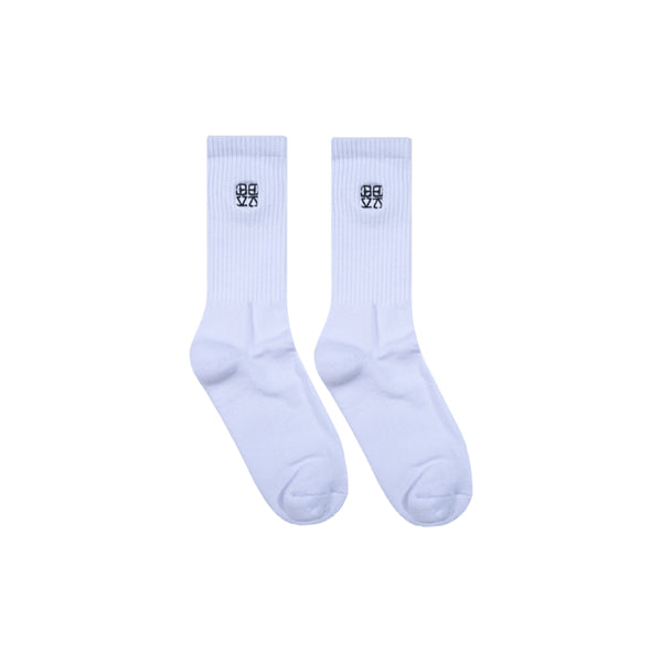 Classic Logo Basic Socks - White