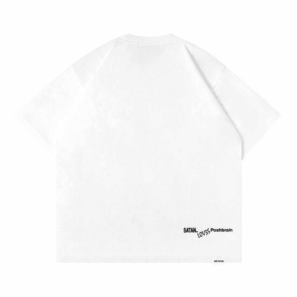 Satan T-shirt - White