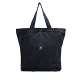 Washed Denim Totebag - Black