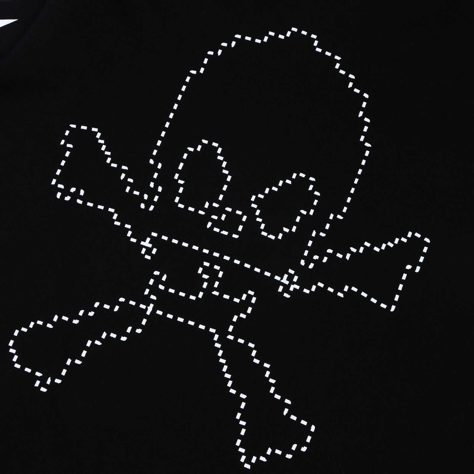 Pixel Skull LS T-shirt - Black – Orbis
