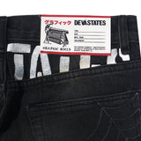 Grit Denim Pants - Washed Black