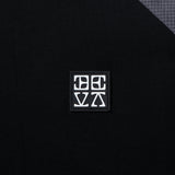 Layered Jersey L/S T-Shirt - Black