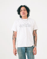 Orbis Pills Logo T-Shirt - Dyed White