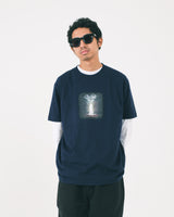 Candle T-Shirt - Navy