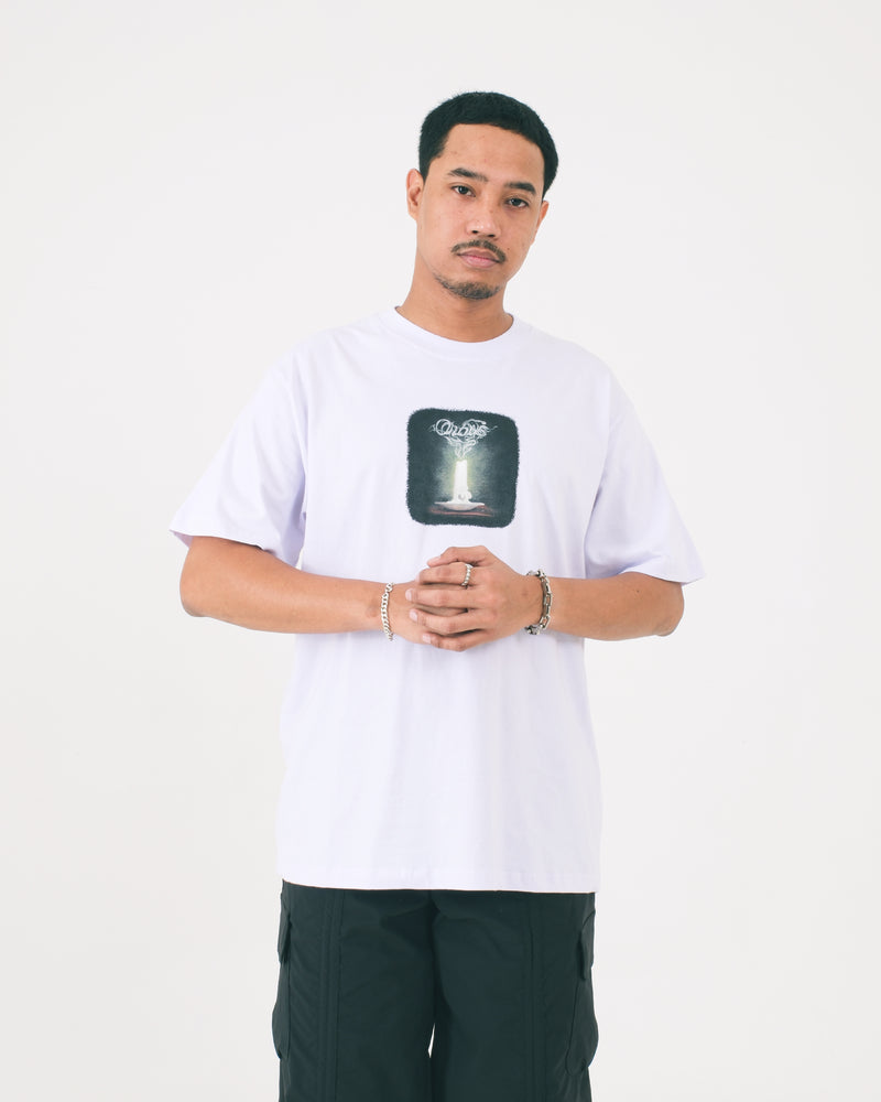 Candle T-Shirt - White