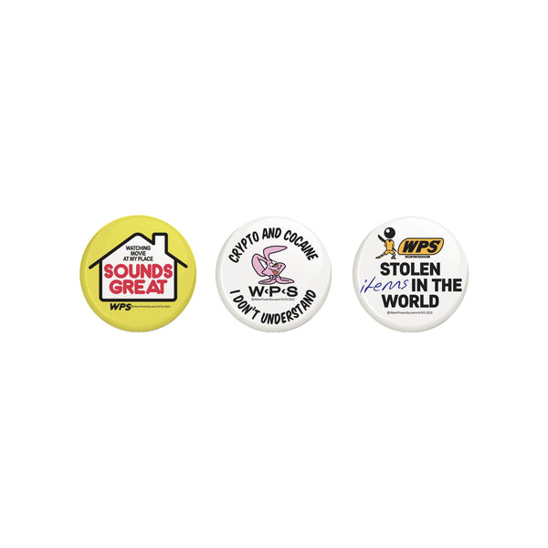 Button Up Pin - Multicolor