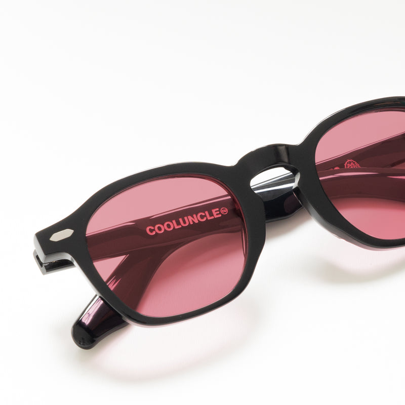 Acetate CU X Snub Echoes Eyewear - Black