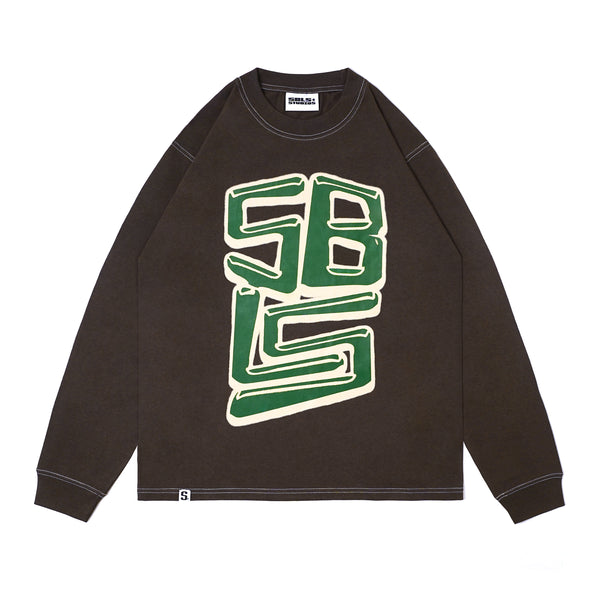 Crayon Long Sleeve - Brown