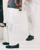 Orbis Wire Regular Pants - White