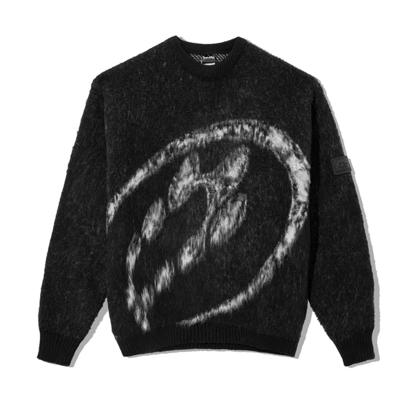 *p(R)ojectR®︎ Logo Knit Sweater P Logo Knit Sweater - Black/White – Orbis