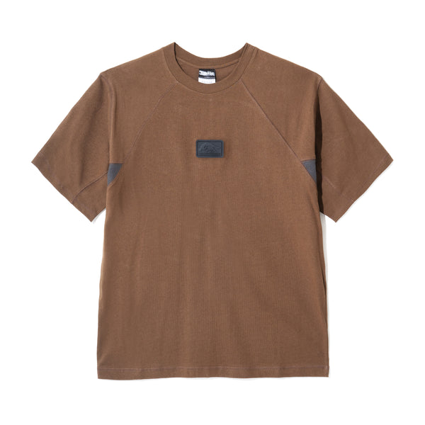 Convex T-shirt - Dark Brown/Charcoal
