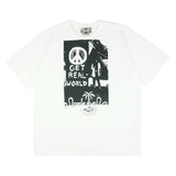 Real Life Shortsleeve Tee - White