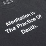Meditation Shortsleeve Tee - Charcoal