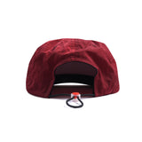 Behind Unconstructed Cap - Red Maroon