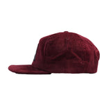 Evermore 6 Unconstructed Cap - Red Maroon
