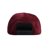 Evermore 6 Unconstructed Cap - Red Maroon