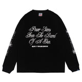 Defunct L/s GFX T-shirt - Black