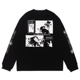 Defunct L/s GFX T-shirt - Black