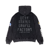 Garage Hoodie - Washed Black