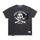 Famine Tee - Washed Black