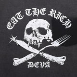 Famine Tee - Washed Black