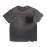 Famine Tee - Washed Black