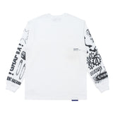 Tangled L/S Tee - White