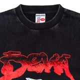 Menace L/S Tee - Washed Black