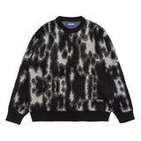 Bark Brushed Knitted Sweater - Black