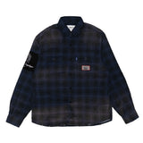 Abyss L/s Plaid Shirt - Blue