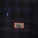 Abyss L/s Plaid Shirt - Blue