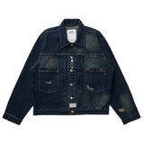 Badland Type Ii Denim Jacket - Washed Blue