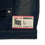 Badland Type Ii Denim Jacket - Washed Blue