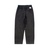 Midtown Pleated Easy Pants - Washed Black
