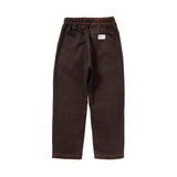 Midtown Pleated Easy Pants - Brown