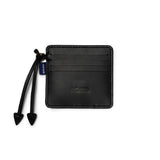 Aw26 Leather Card Holder - Black