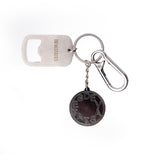 Aw26 Bottle Opener Keychain - Silver