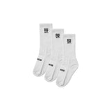 AW26 Crew Socks - White