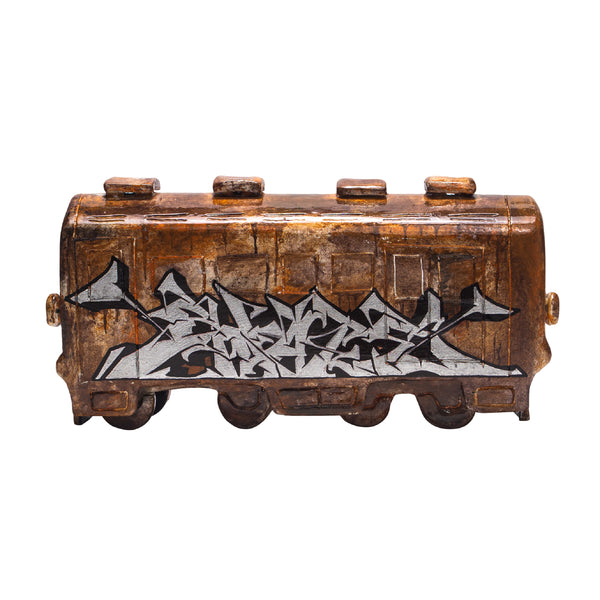 Kape Drops Train Incense Holder Ceramic