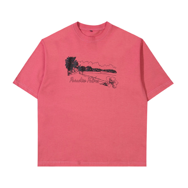 Paradise Pigment T-shirt - Salmon