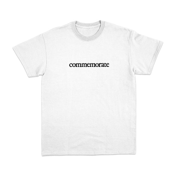 Commemorate Tshirt - White