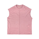 Sorake Graphique Muscle Kama Tee - Dusty Rose Pigment Dyed