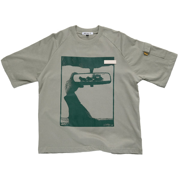 Rear View Mirror T-shirt - Olive