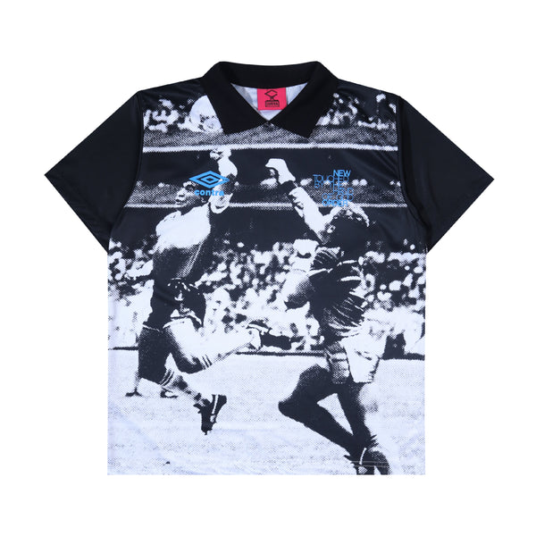 Six Months Later Colar Jersey - Black & White