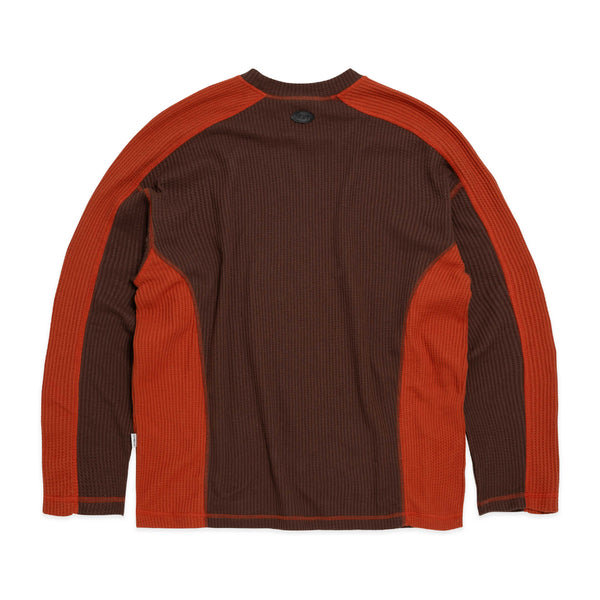 Waffle Crewneck - Brown