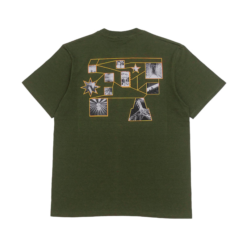 Enclosed T-Shirt - Olive Green