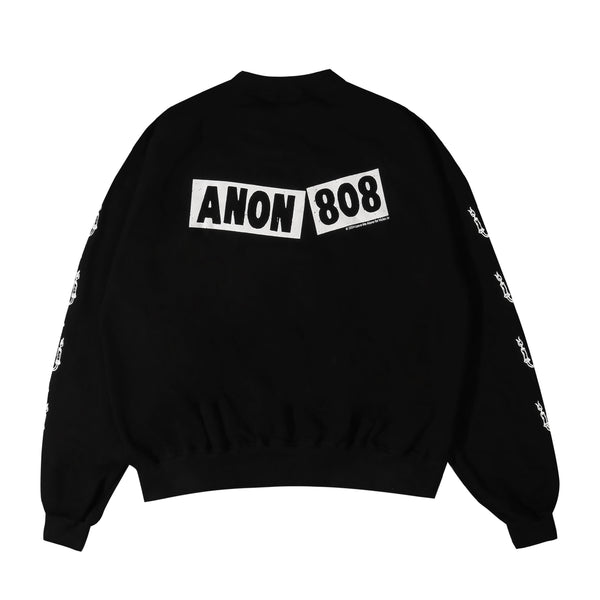 Anon 808 Crewneck - Black