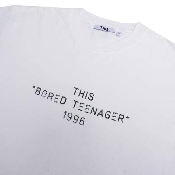 Bored Teenager - White