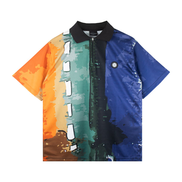 Fisher Ripple Jersey - Multicolor/Orange